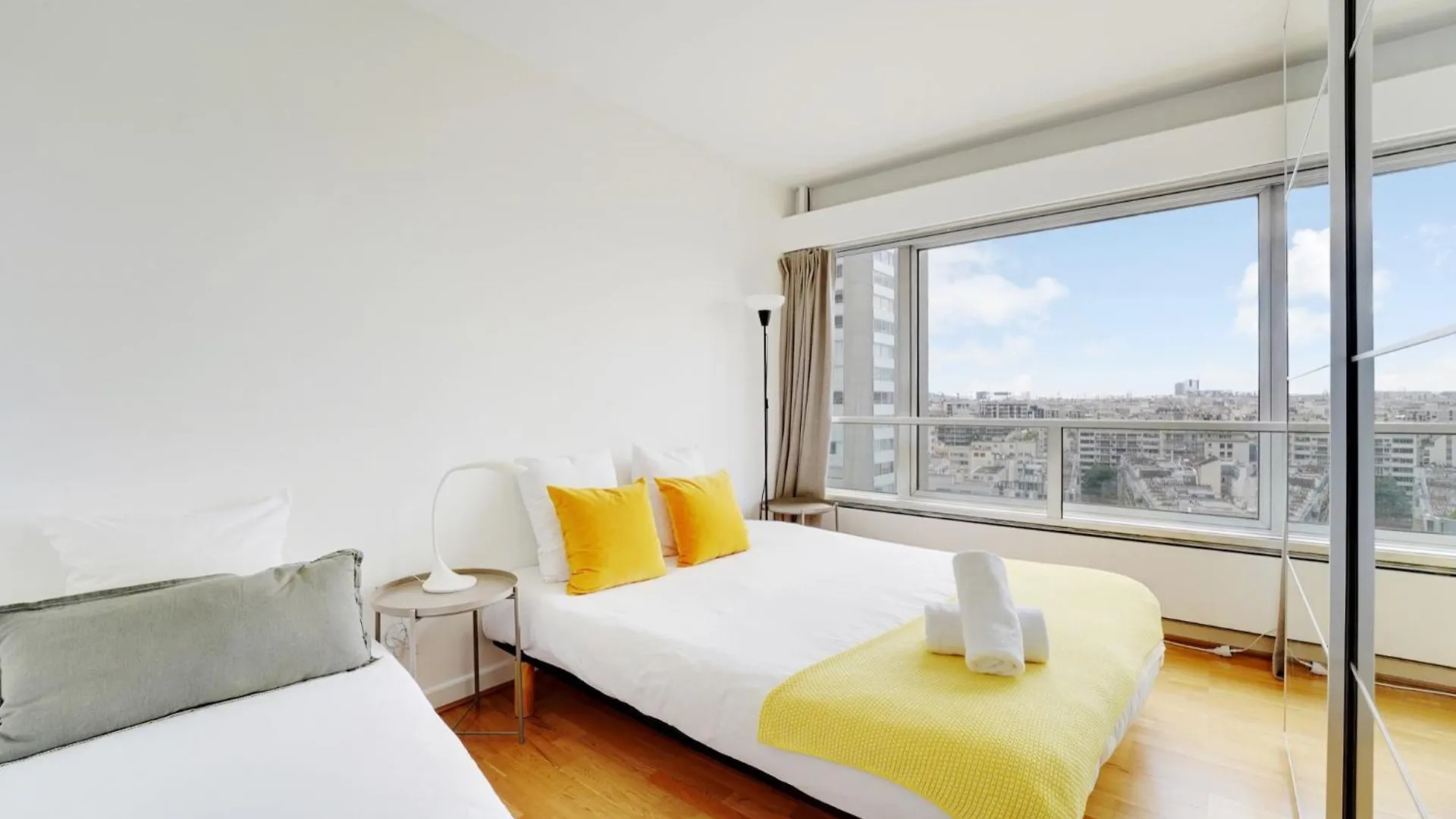 Seine & Eiffel 100M2 Avec Vue Panoramique Parking Lägenhet Paris